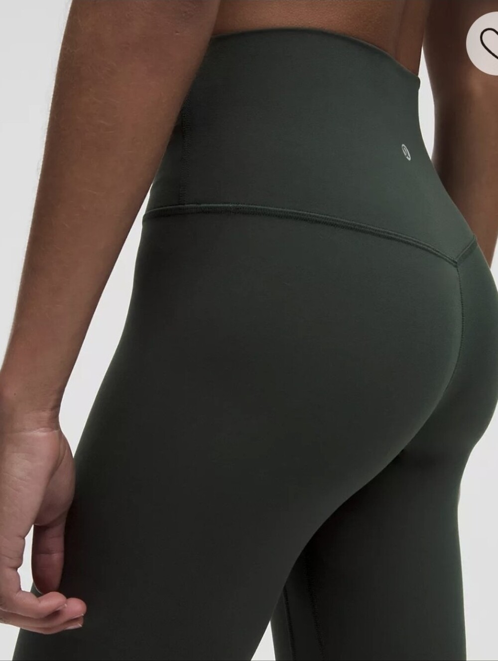 Lululemon Align 25" High-Waist Performance Leggings Rainforest Green - Picture 2 of 11
